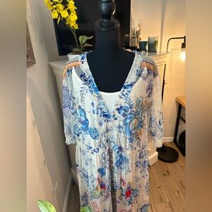 Johnny Was
MAZZY RUCHED DRESS, 2X